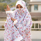 Lace Niqab Khimar-AA09