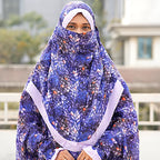 Lace Niqab Khimar-AA10