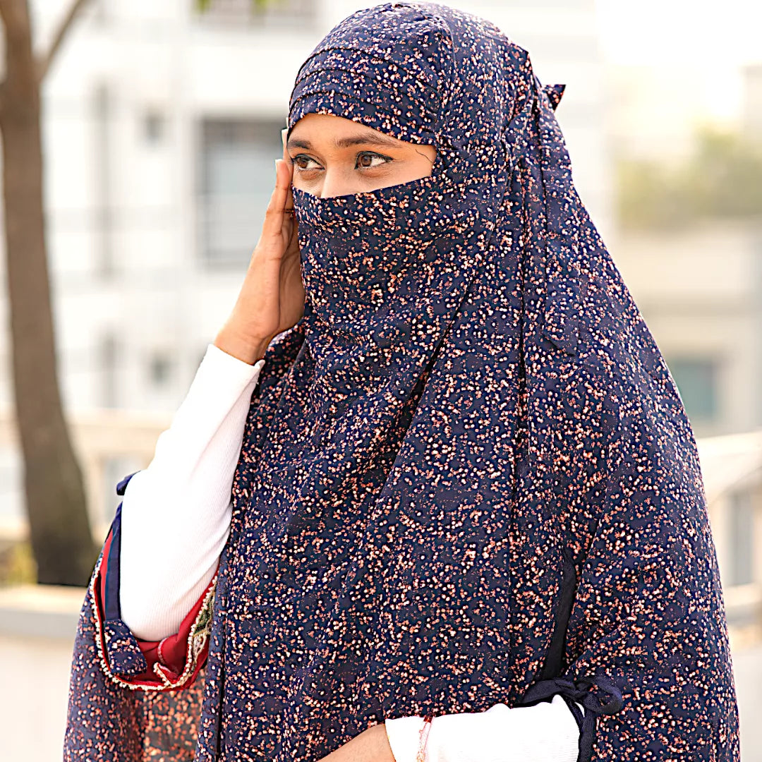 Madani Hijab With Niqab-AA14