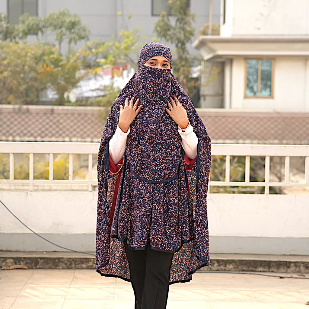 Madani Hijab With Niqab-AA14