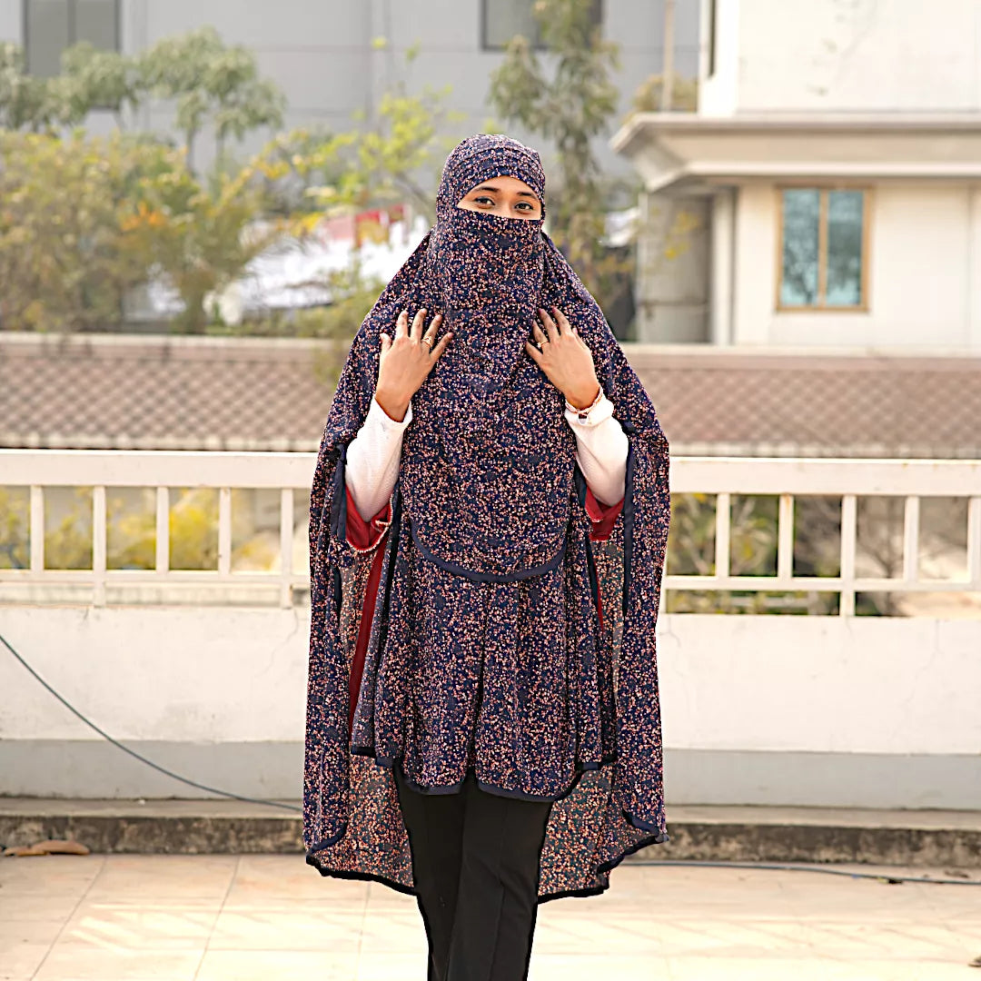 Madani Hijab With Niqab-AA14