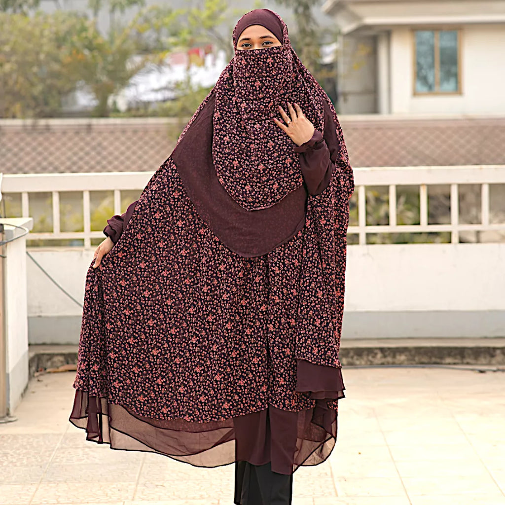 Nowshin Niqab Khimar-AA20