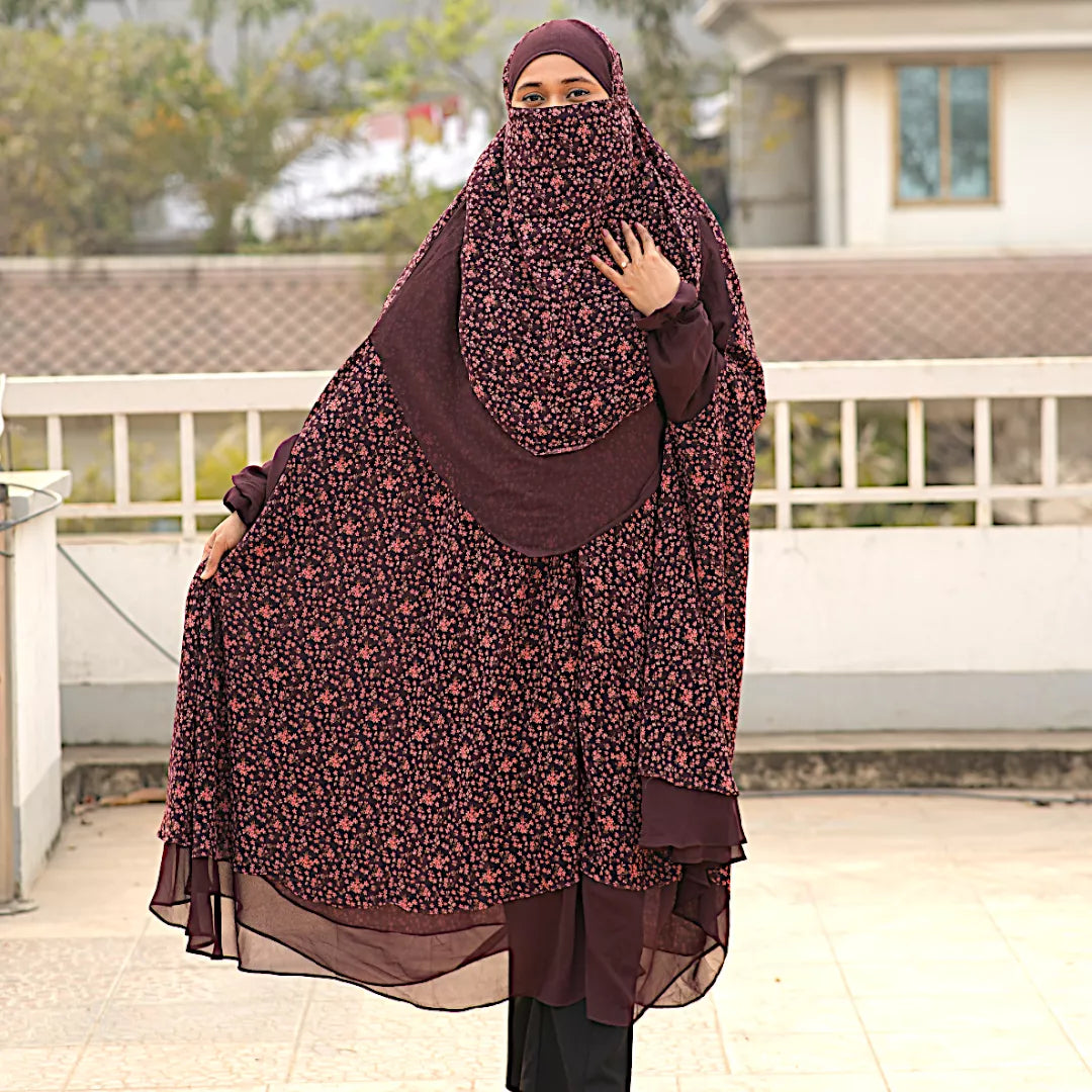 Nowshin Niqab Khimar-AA20
