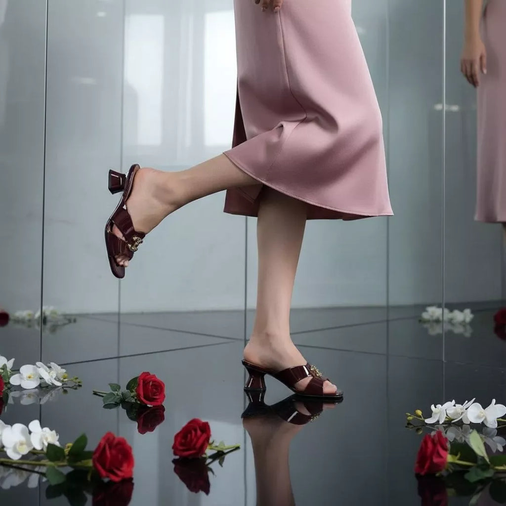 Patent PU Low-Heel-1048
