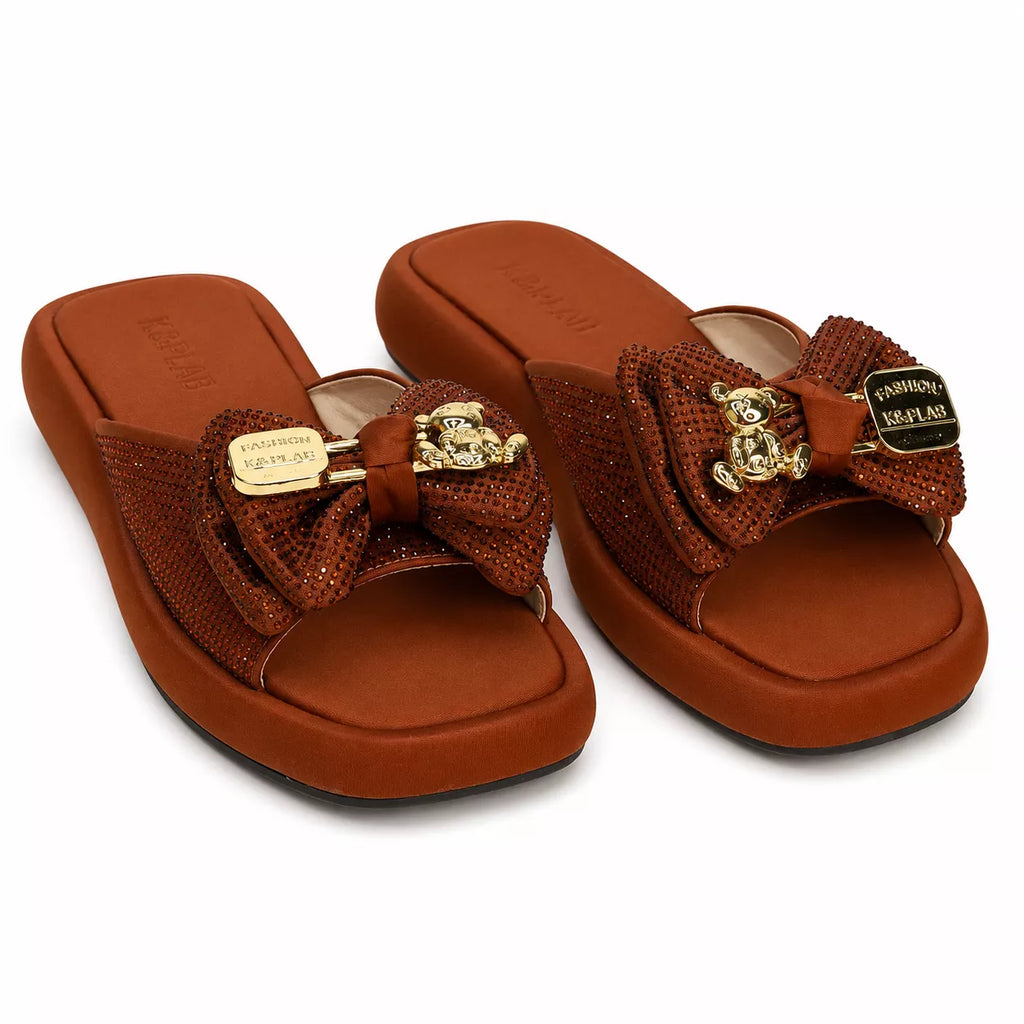 Women's Chunky Platform Slide-1075