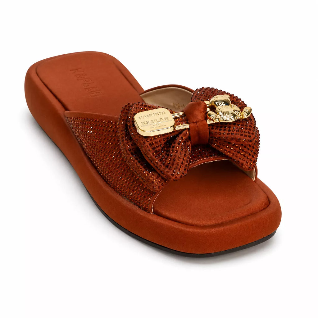 Women's Chunky Platform Slide-1075
