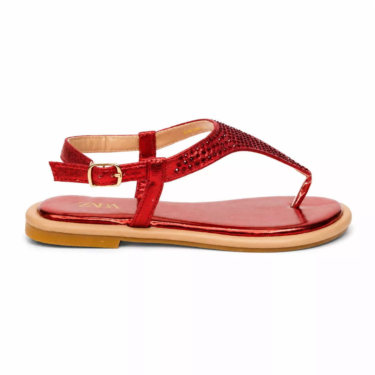 Women's flat T-Strap Sandal-1082