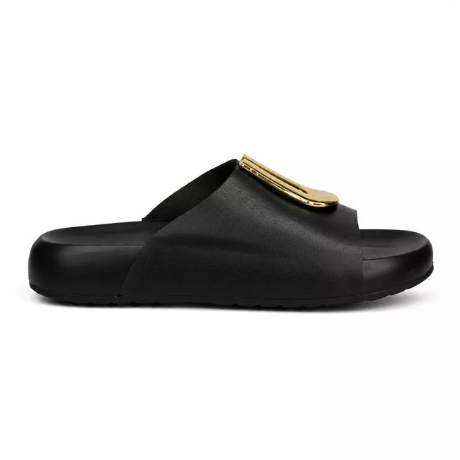 Zara Metallic Slides-1064 Hover Image