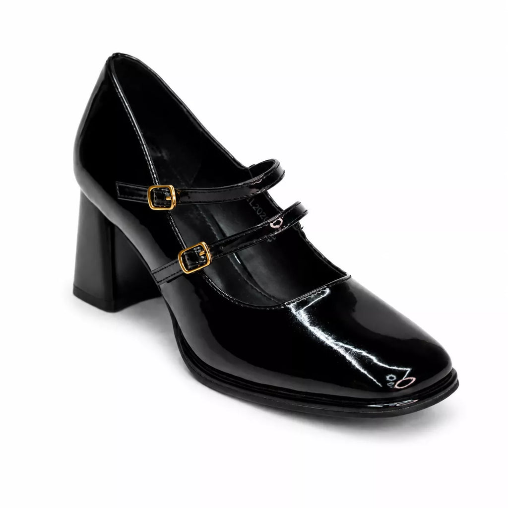 Women's Double Strap Shoes-1083