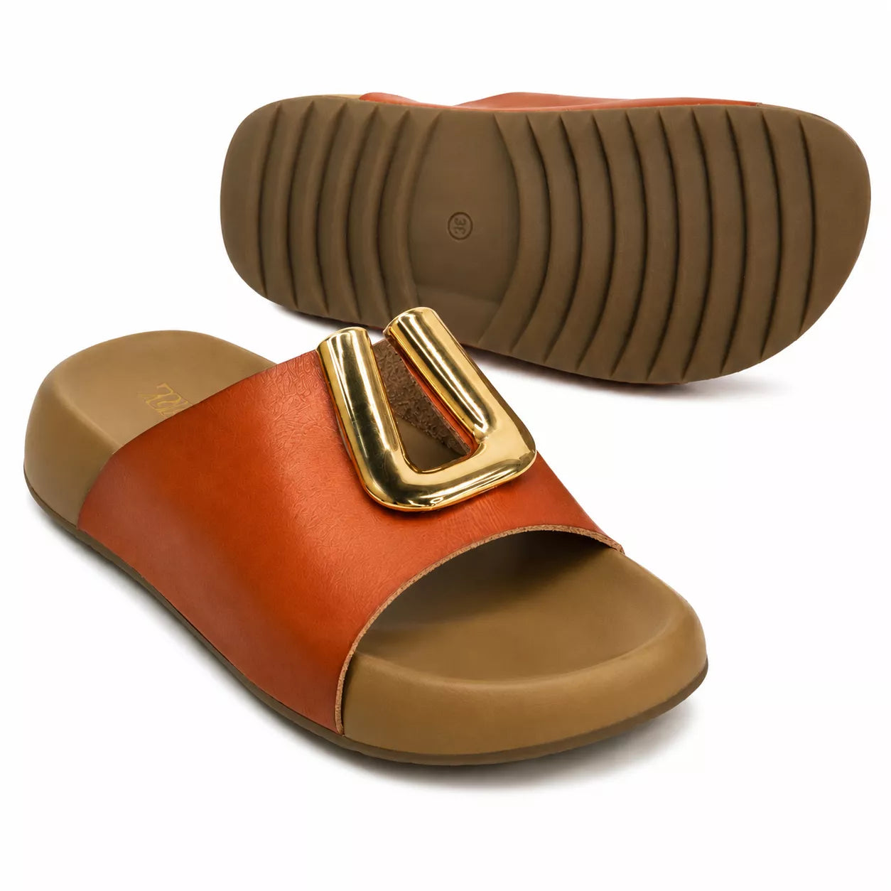 Zara Metallic Slide-1065