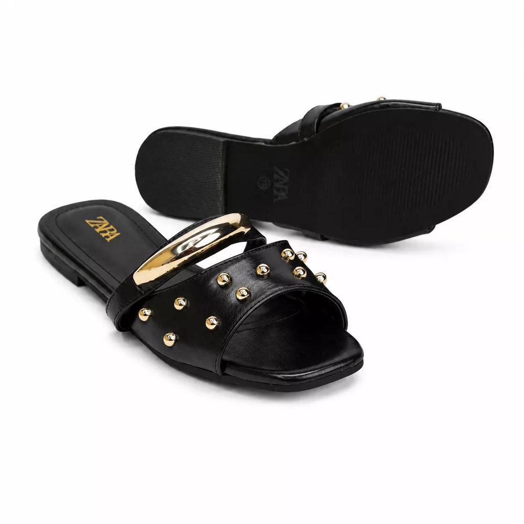 Zara Studded Flat Sandal-1092