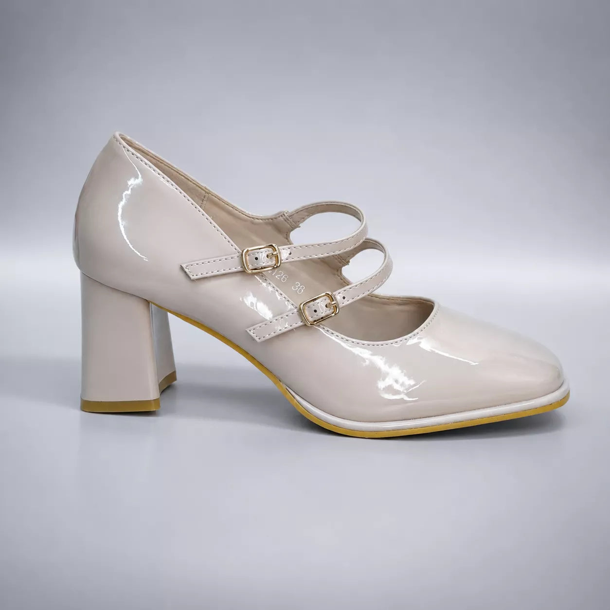 Women's Double Strap Shoes-1084