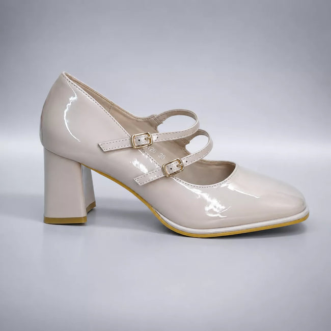 Women's Double Strap Shoes-1084 Hover Image