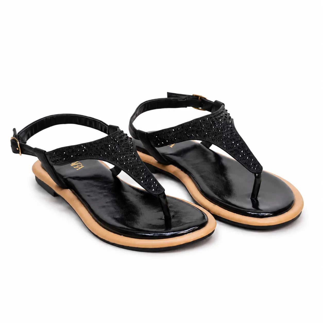 Women's flat T-Strap Sandal-1080