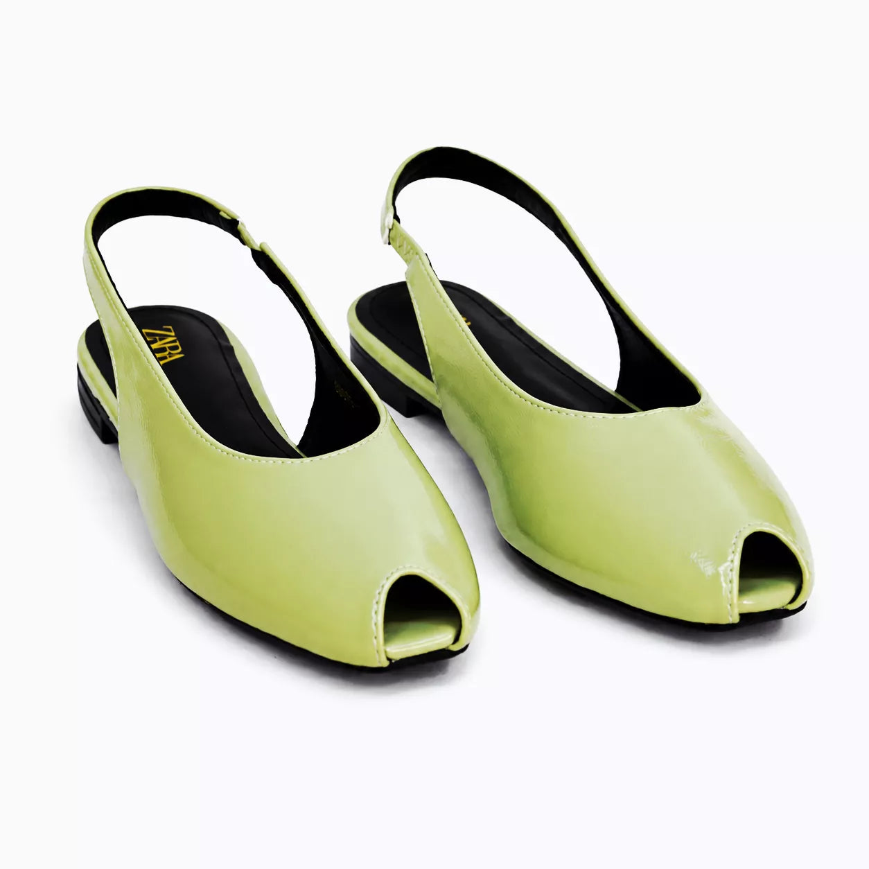Zara Slingback Peep Toe Shoe-1095