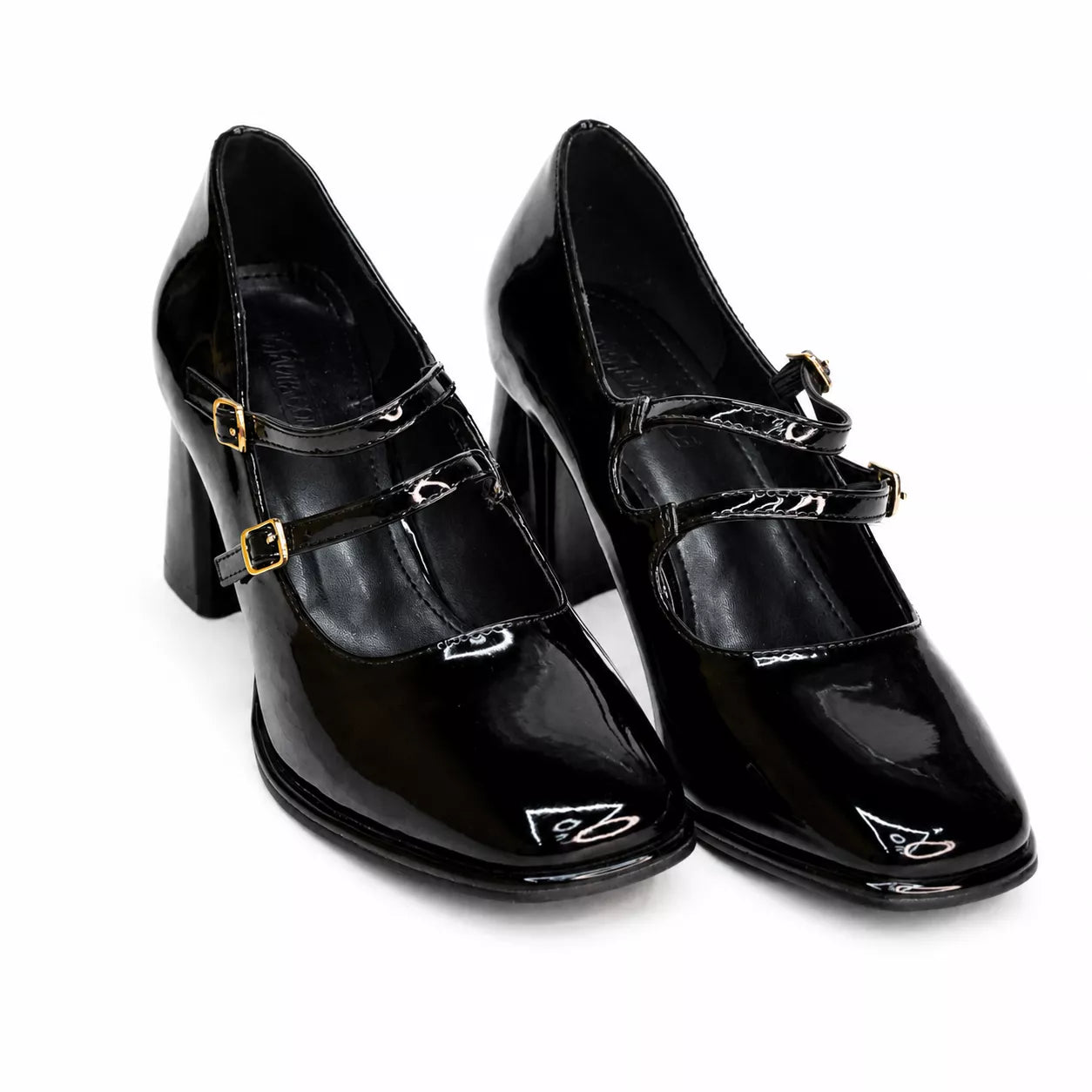Women's Double Strap Shoes-1083