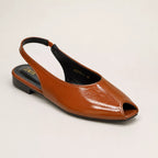 Zara Slingback Peep Toe Shoe-1096