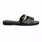 Zara Studded Flat Sandal-1092