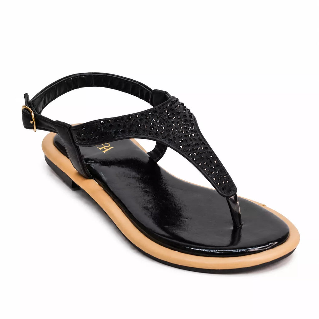 Women's flat T-Strap Sandal-1080