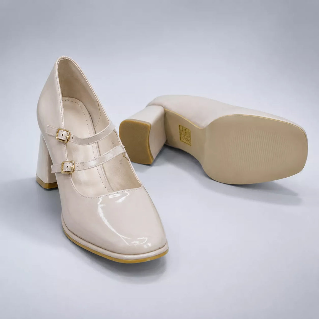 Women's Double Strap Shoes-1084