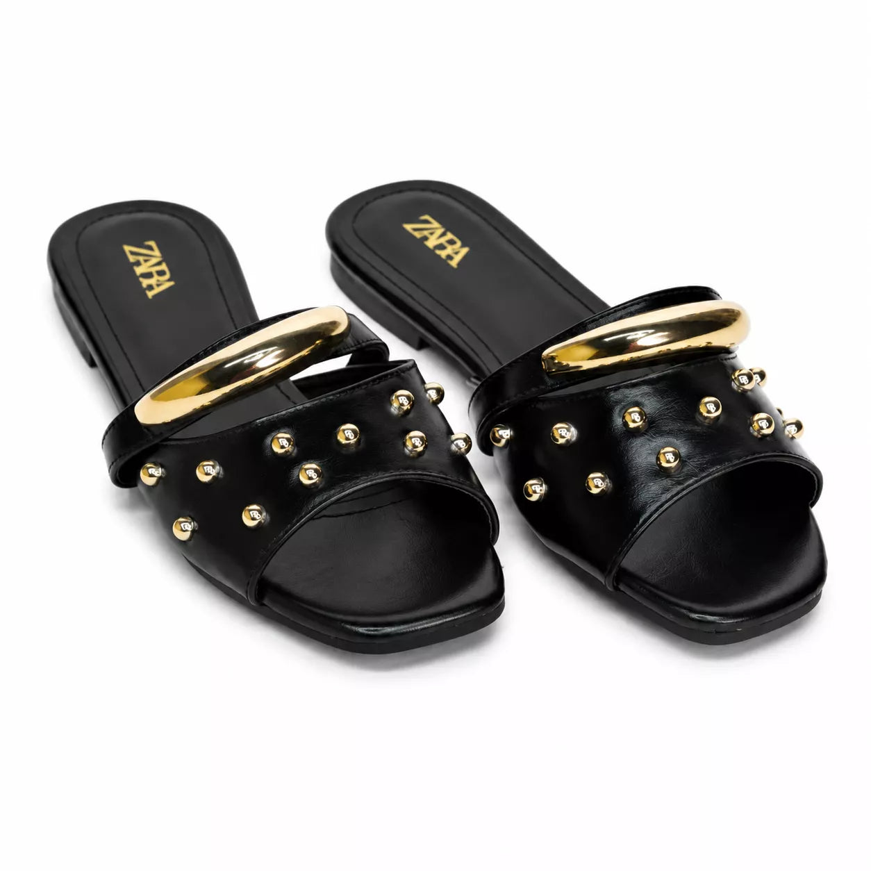 Zara Studded Flat Sandal-1092