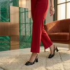 Patent Block High Heel-1049