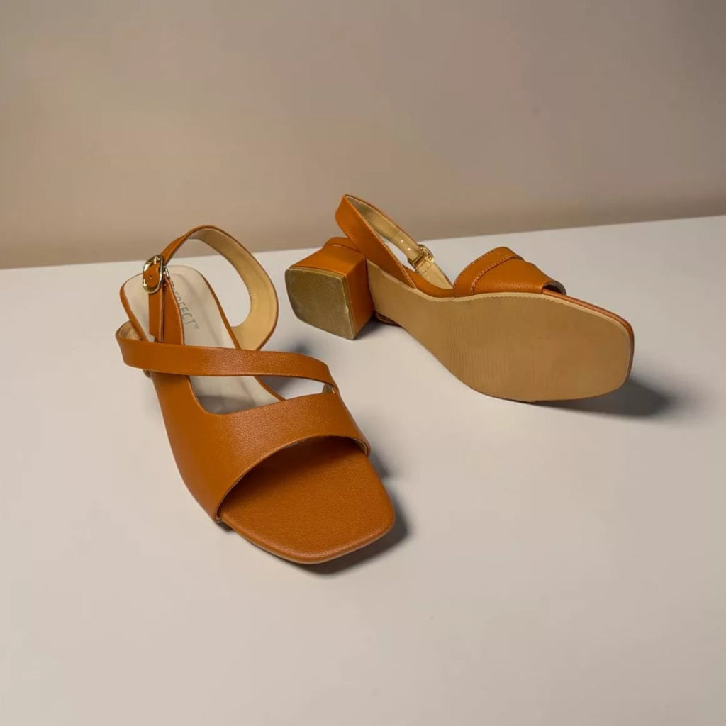 Women's Box Heel-1100
