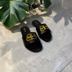 Balenciaga Oval BB Flat Sandals-1085