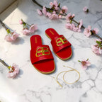 Balenciaga Oval BB Flat Sandals-1087