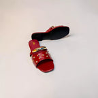 Zara Studded Flat Sandal-1094