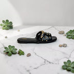 Zara Studded Flat Sandal-1092