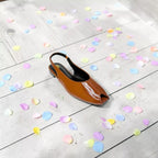 Zara Slingback Peep Toe Shoe-1096