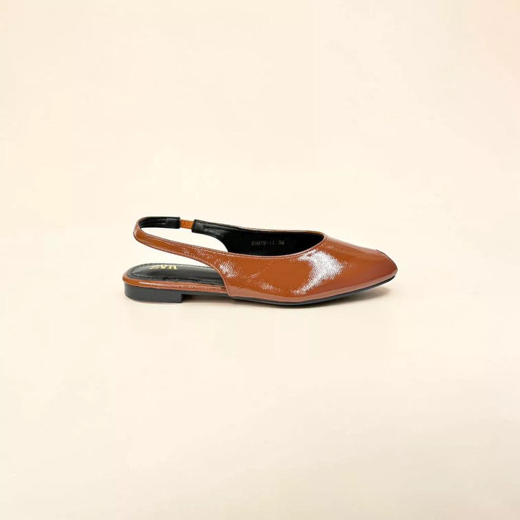 Zara Slingback Peep Toe Shoe-1096