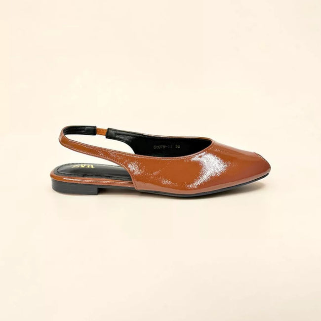 Zara Slingback Peep Toe Shoe-1096 Main Image