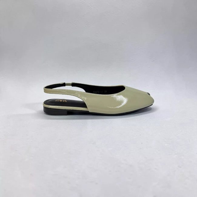 Zara Slingback Peep Toe Shoe-1095 Hover Image