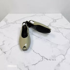 Zara Slingback Peep Toe Shoe-1095