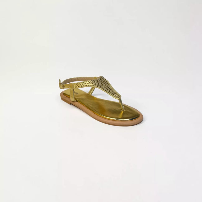 Women's flat T-Strap Sandal-1081 Main Image