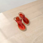Women's flat T-Strap Sandal-1082