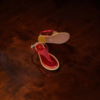 Women's flat T-Strap Sandal-1082