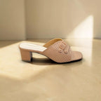 Women Laser Box Heel-1123