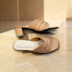 Women Laser Box Heel-1123