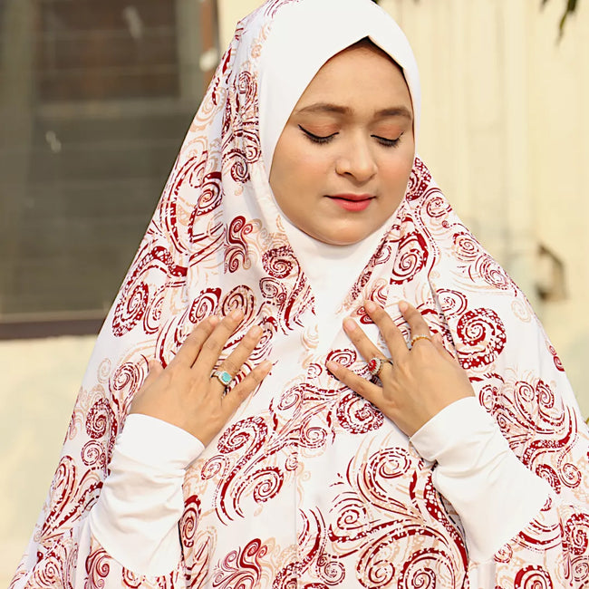 Afroze Detached Niqab Khimar-AA26 Main Image