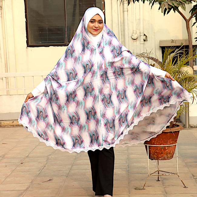 Afroze Detached Niqab Khimar-AA27 Hover Image