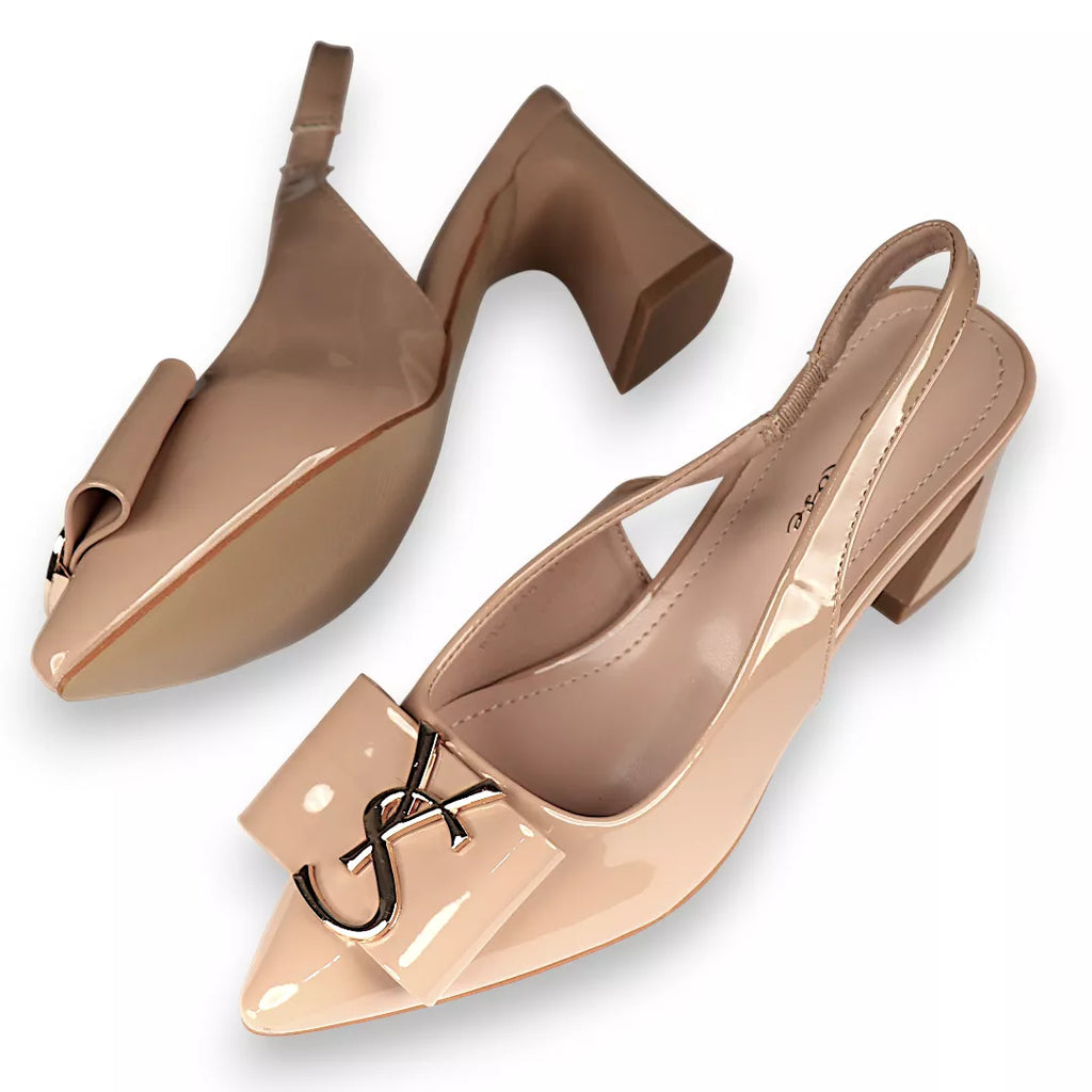 Women Half Shoe Heel-948