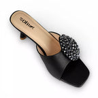 Flower Pencil Heel-958