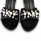 Pearl Short Pencil Heel-959