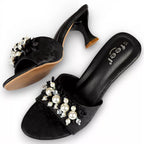 Pearl Short Pencil Heel-959