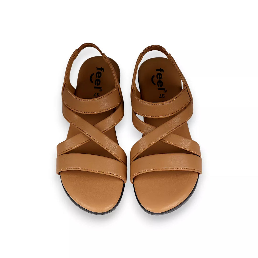 Criss Cross Semi Heel-982
