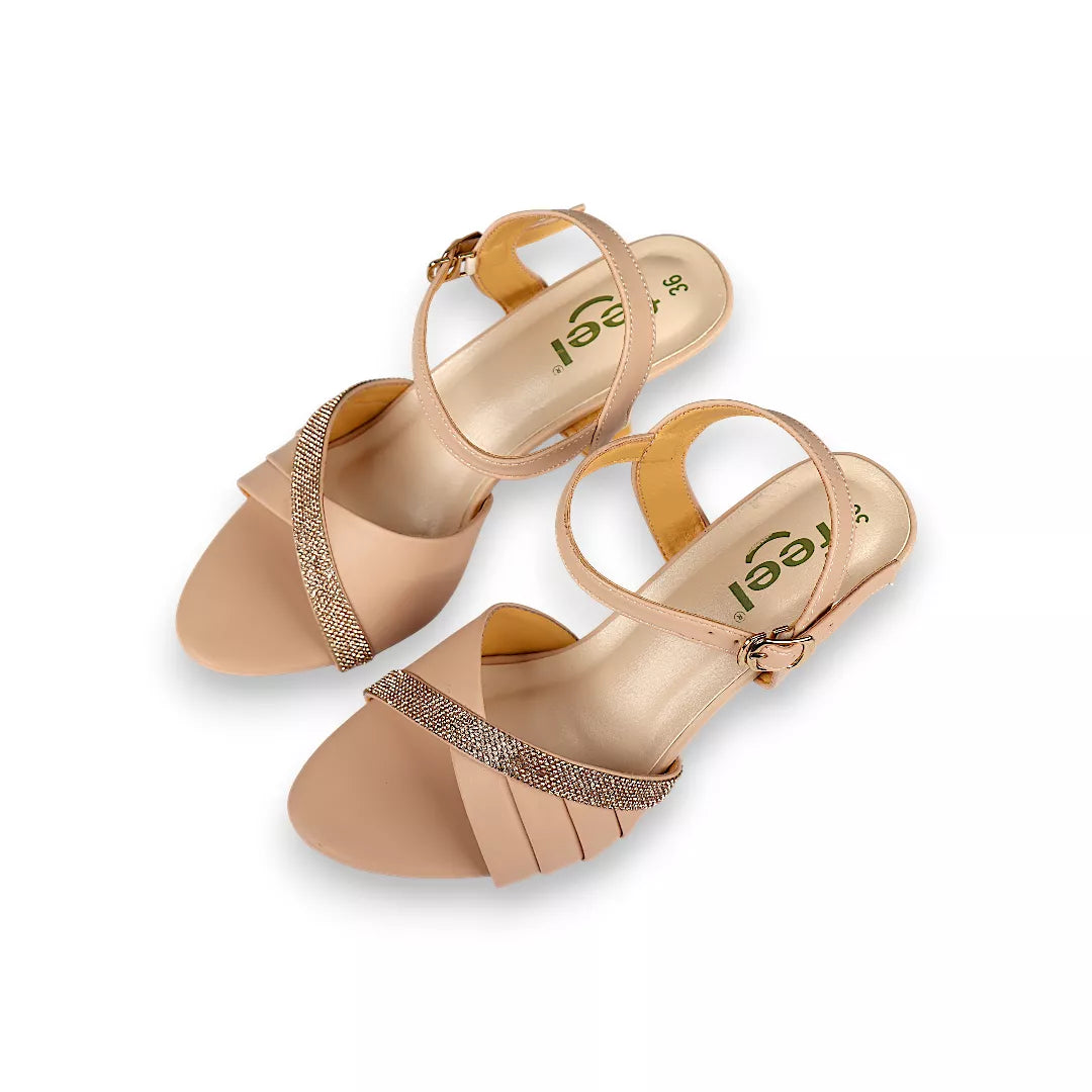 Ankle Knot Pencil Heel-971