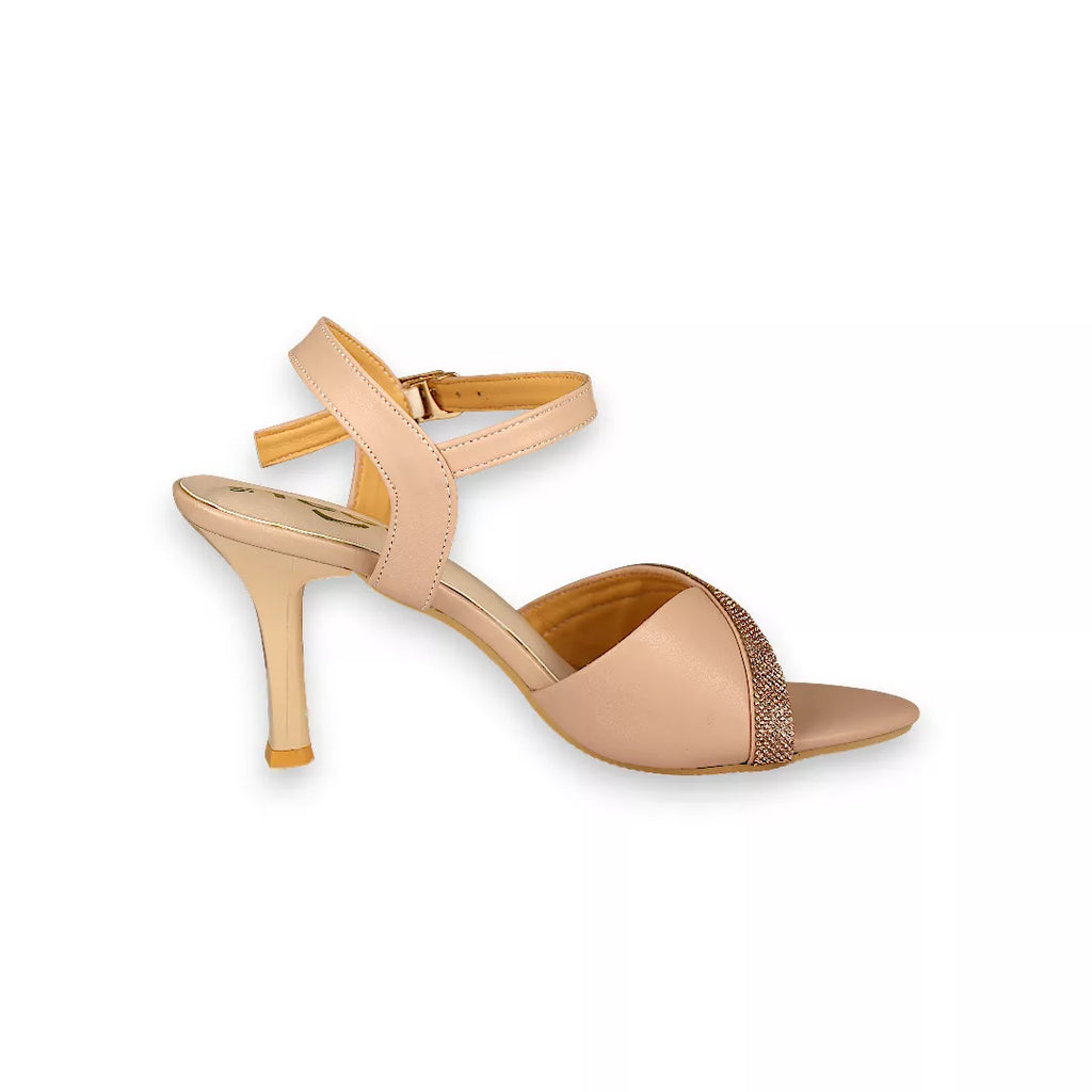 Ankle Knot Pencil Heel-971